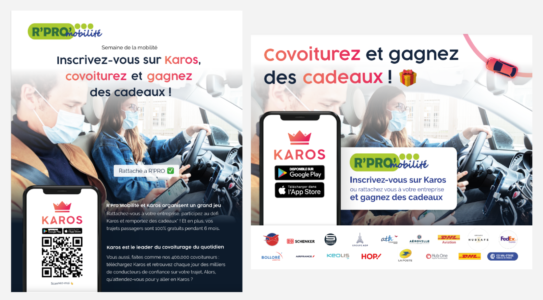 Affiches de promotion de Karos