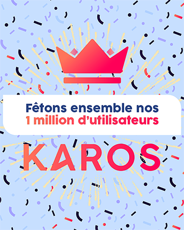 1 million d'utilisateurs chez Karos